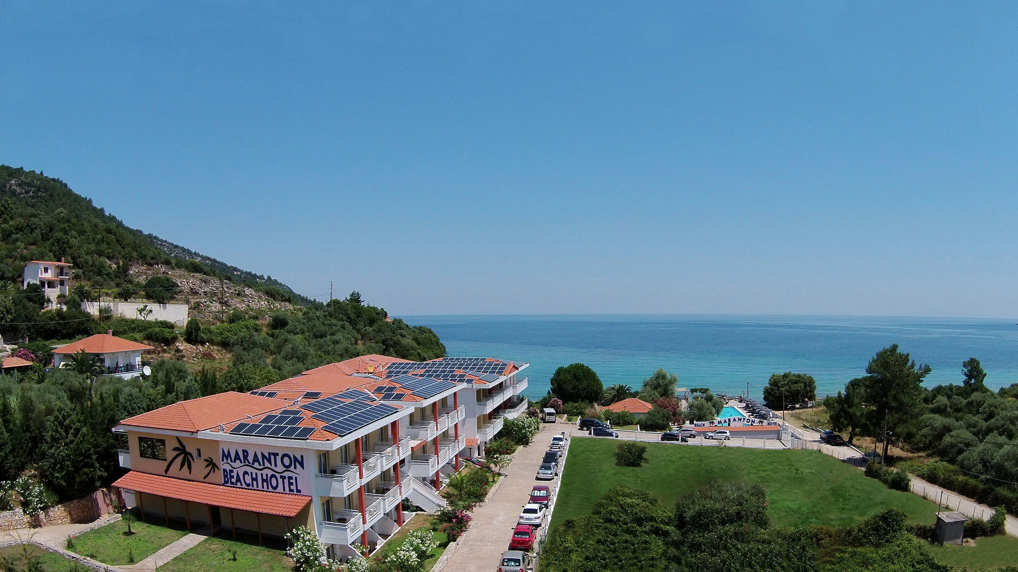 Maranton Beach Hotel Koinyra Exterior photo